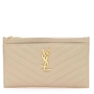*NWT*Saint Laurent Monogram Bill Pouch